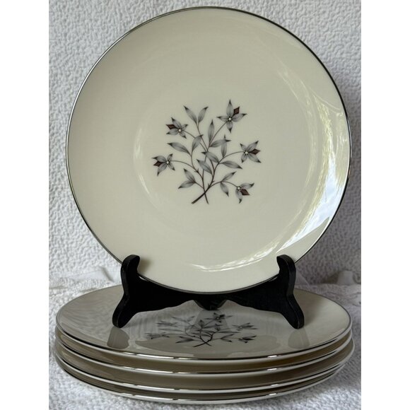 Lenox Set Of 5 Salad Plates X-516 Princess Pattern Vintage 1954 To 1981